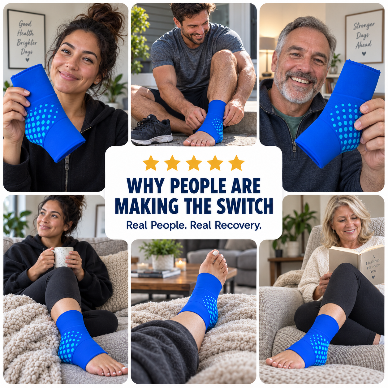 Harmonia Ankle Ice Pack Wrap