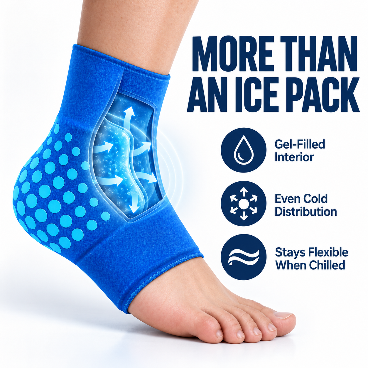 Harmonia Ankle Ice Pack Wrap
