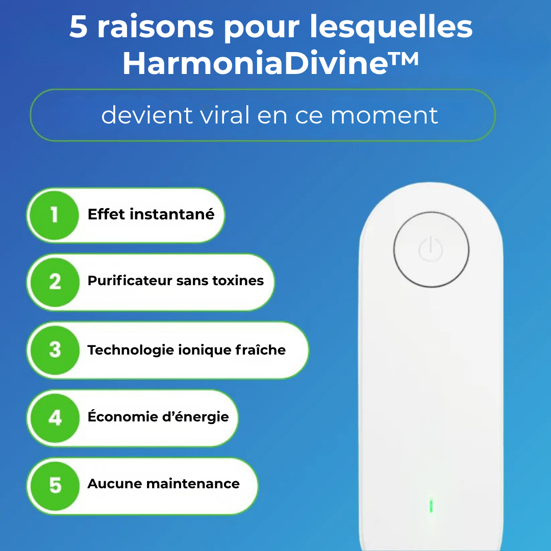 Harmonia Divine | Purificateur d'air